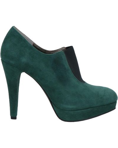 CafeNoir Ankle Boots - Green