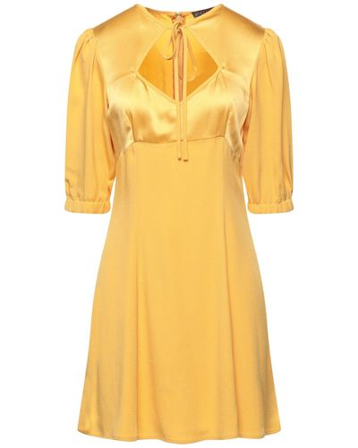 ALEXACHUNG Robe courte - Jaune