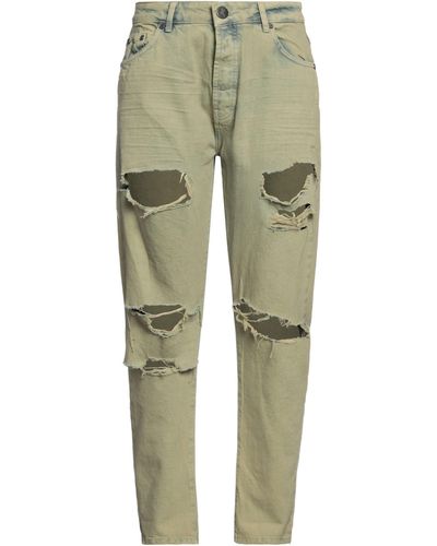 One Teaspoon Pantaloni Jeans - Verde