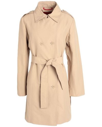 MAX&Co. Overcoat & Trench Coat - Natural