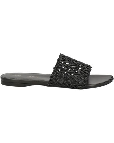 Proenza Schouler Sandals Leather - Black