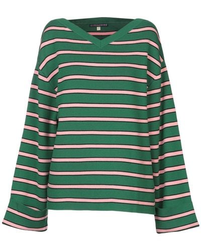 ALEXACHUNG Sweater - Green