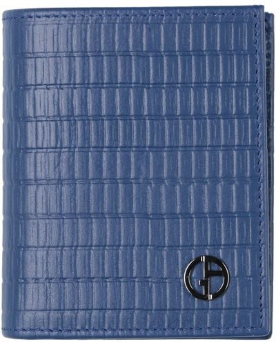 Giorgio Armani Brieftasche - Blau