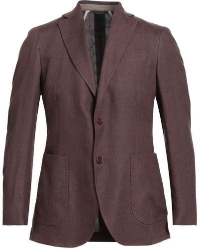Tombolini Suit Jacket - Purple