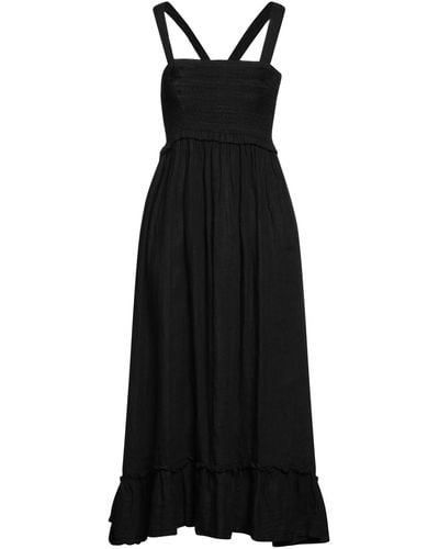 Yes-Zee Midi Dress - Black