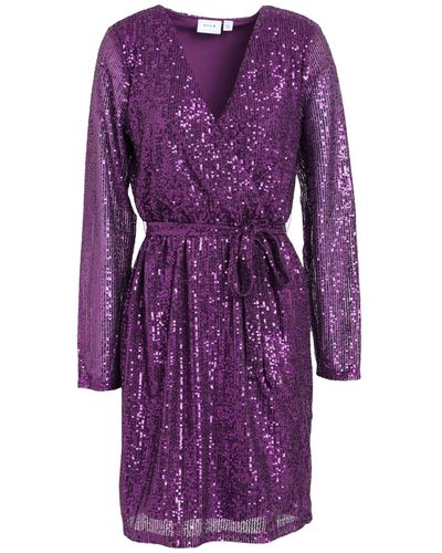 Vila Mini Dress - Purple