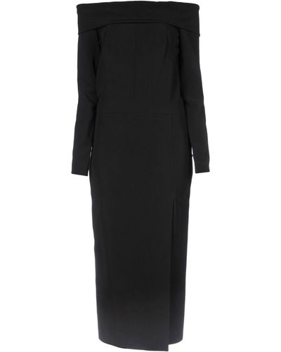 Lanvin 3/4 Length Dress - Black