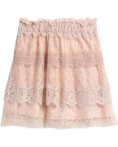 Soallure Mini Skirt - Pink