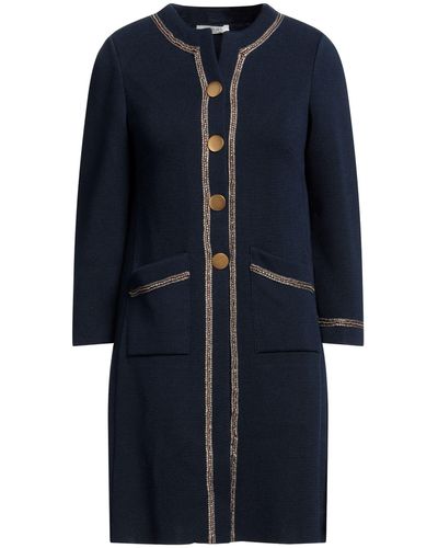 Charlott Overcoat & Trench Coat - Blue