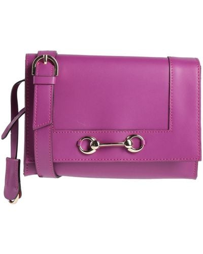 Gianni Notaro Cross-body Bag - Purple