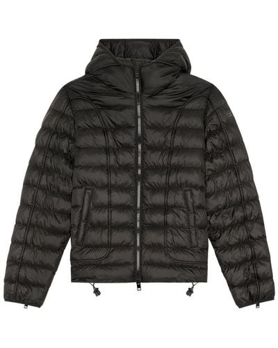 DIESEL Steppjacke - Schwarz