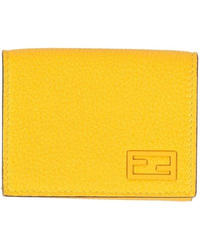 Fendi Brieftasche - Gelb