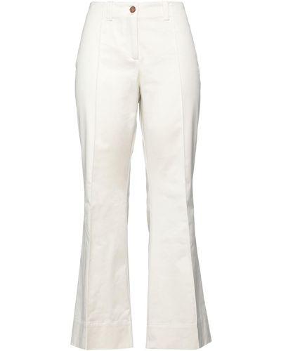 Grifoni Trousers - White