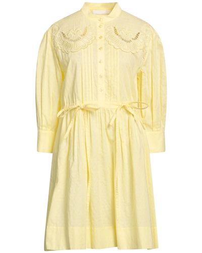 See By Chloé Mini Dress - Yellow