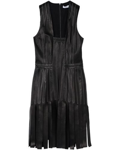 Mugler Midi Dress - Black