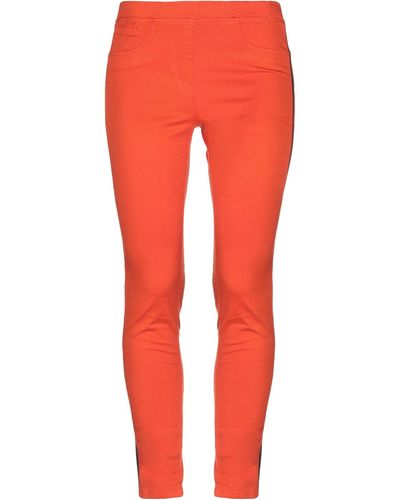 Blue Les Copains Trouser - Orange