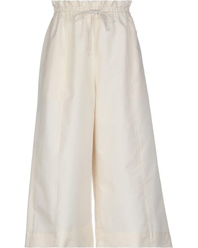 Forte Forte Cropped Trousers - White