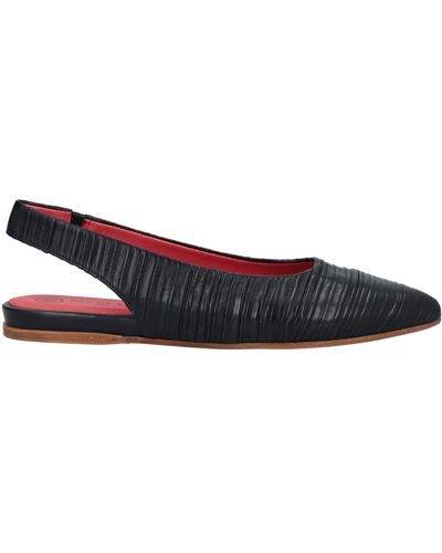 Pas De Rouge Ballet Flats - Blue