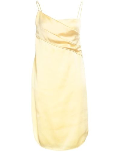 Cedric Charlier Mini Dress - Yellow