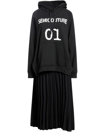 Semicouture Midi Dress - Black