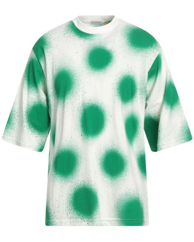 Moncler T-shirt Con Stampa - Verde
