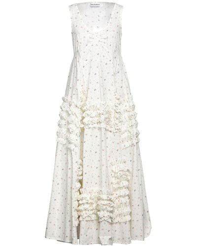 Molly Goddard Maxi Dress - White