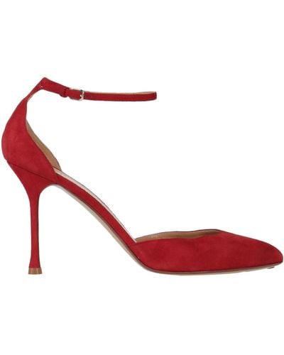 Francesco Russo Pumps Leather - Red