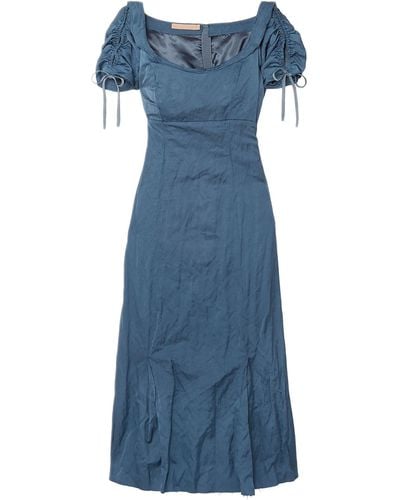 Brock Collection Midi Dress - Blue