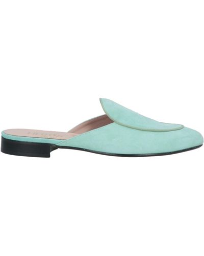 Hego's Mules & Clogs - Green