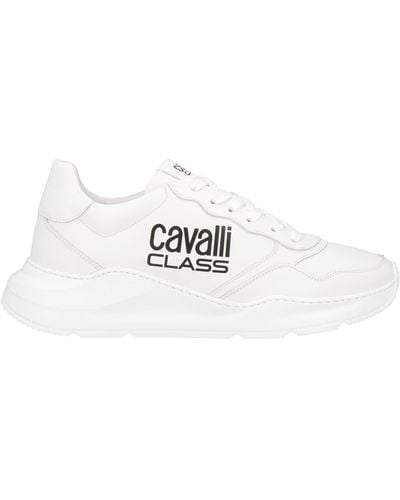 Class Roberto Cavalli Trainers - White