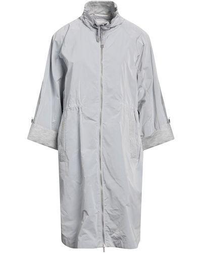 Peserico Overcoat & Trench Coat - Grey