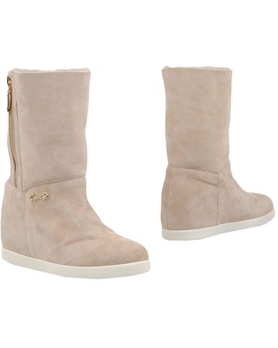 Cesare Paciotti Ankle Boots - Natural