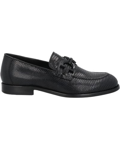 Giovanni Conti Midnight Loafers Soft Leather - Black