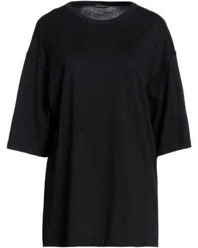 Ann Demeulemeester Camiseta - Negro