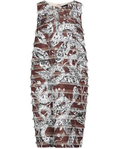 Class Roberto Cavalli Robe midi - Marron