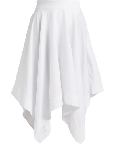 Jijil Midi Skirt - White