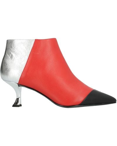 What For Bottines - Rouge