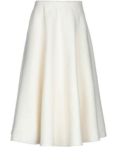 Courreges Midi Skirt - White