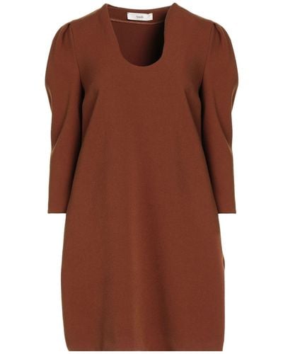 Suoli Mini Dress - Brown