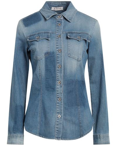 Please Denim Shirt - Blue