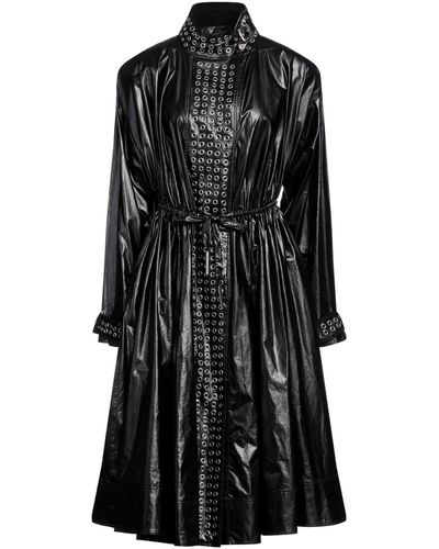 Rabanne Overcoat & Trench Coat - Black