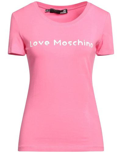 Love Moschino Camiseta - Rosa