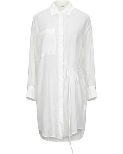 Suoli Short Dress - White