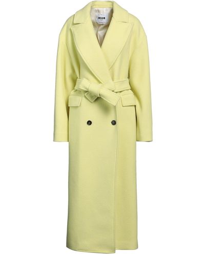 MSGM Coat - Yellow