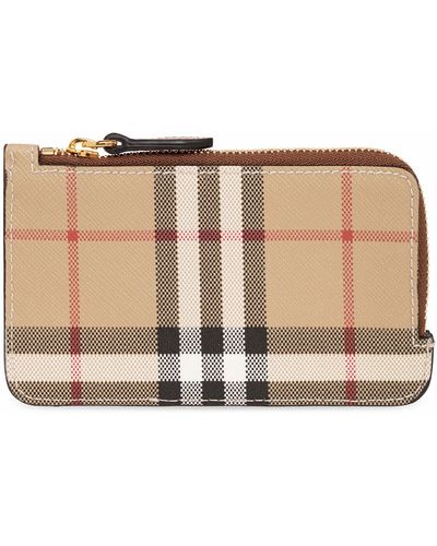 Porte-document Burberry en coloris Neutre | Lyst