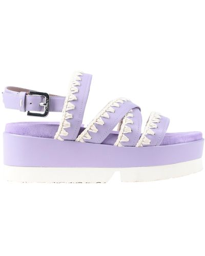 Mou Sandals - Purple