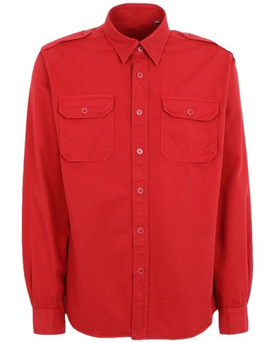 Belstaff Camisa - Rojo