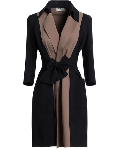 La Petite Robe Di Chiara Boni Overcoat - Black