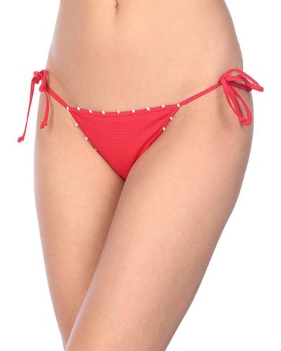 Marysia Swim Bikini Bottoms & Swim Briefs - Red