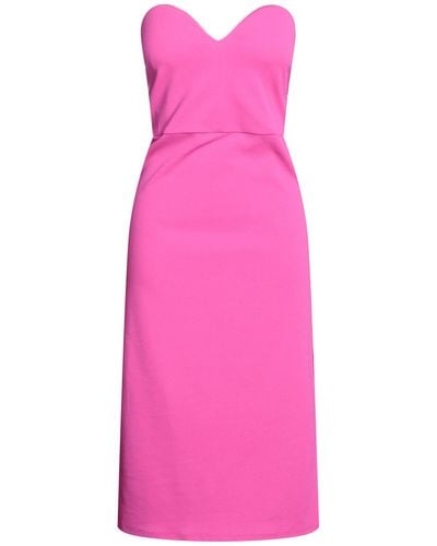 Forte Midi Dress - Pink